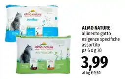 Famila Superstore Almo Nature alimento gatto esigenze specifiche offerta