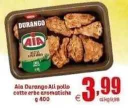 Elite Aia Durango Ali pollo cotte erbe aromatiche offerta