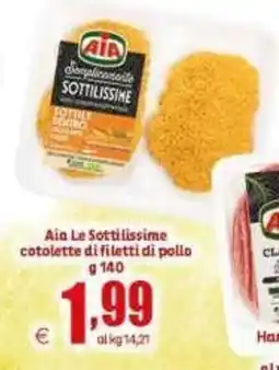 Elite Aia Le Sottilissime cotolette di filetti di pollo offerta