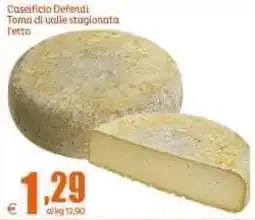 Elite Toma di valle stagionata offerta