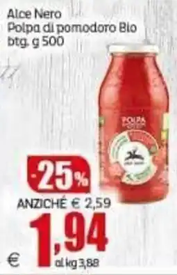Elite Alice Nero Polpa di pomodoro Bio offerta