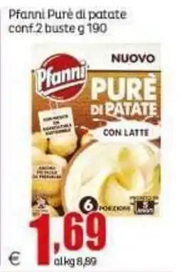 Elite Pfanni Pure di patate con latte offerta