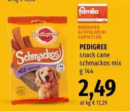 Famila Superstore Pedigree Schmackos offerta