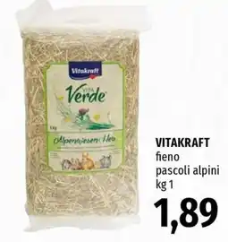 Famila Superstore Vitakraft fieno pascoli alpini offerta