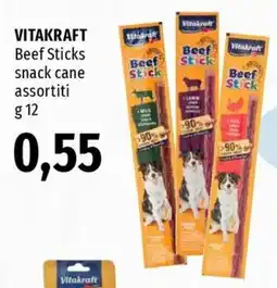 Famila Superstore Vitakraft Beef Sticks offerta