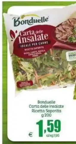 Elite Bonduelle Carta delle Insalate Ricetta Saporita offerta