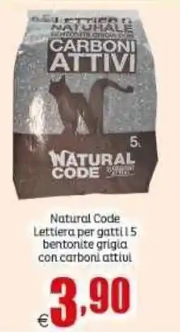 Elite Natural Code Lettiera per gatti offerta