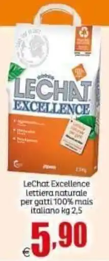 Elite LeChat Excellence lettiera naturale per gatti offerta