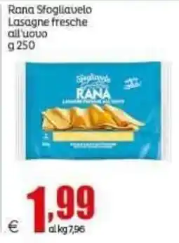 Elite Lasagne fresche all'uovo Rana offerta