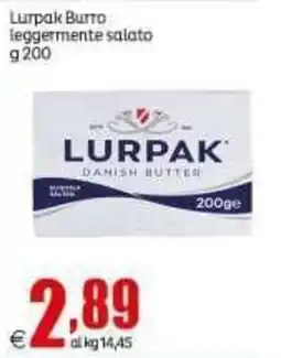 Elite Lurpak Burro leggermente salato offerta