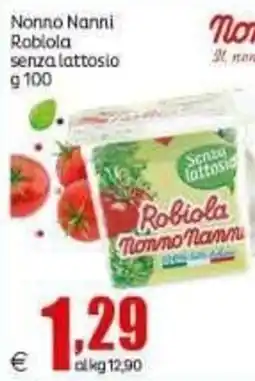 Elite Robiola senza lattosio Nonno Nanni offerta