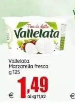 Elite Vallelata Mozzarella fresca offerta