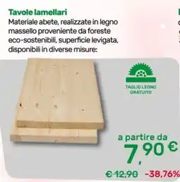 Bricoware Tavole lamellari offerta