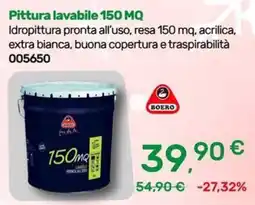 Bricoware Pittura lavabile Boero offerta