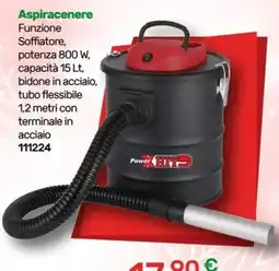 Bricoware Aspiracenere Power X offerta