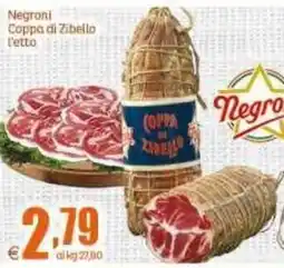Elite Negroni Coppa di Zibello offerta