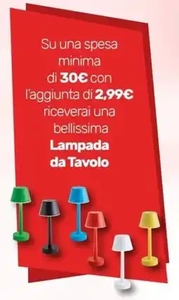 Bricoware Lampada da Tavolo offerta