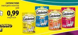 Famila Superstore Catisfactions snack gatto assortito offerta