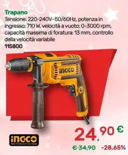 Bricoware Trapano Incco offerta