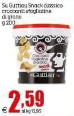 Elite Snack classico croccanti sfogliatine di grano Guttiau offerta