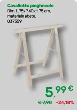 Bricoware Cavalletto pieghevole offerta