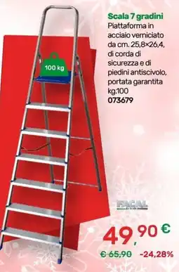 Bricoware Scala 7 gradini FACAL offerta