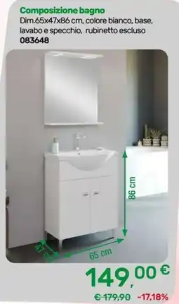 Bricoware Composizione bagno offerta