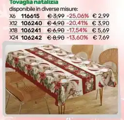 Bricoware Tovaglia natalizia offerta