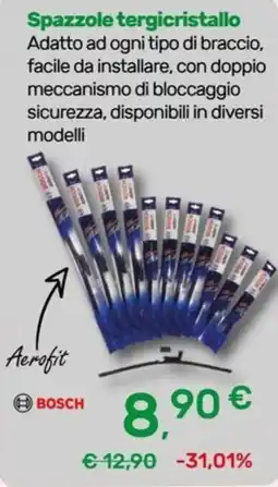 Bricoware Spazzole tergicristallo Bosch offerta
