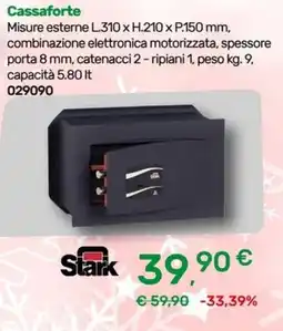 Bricoware Cassaforte Stark offerta