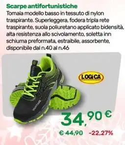 Bricoware Scarpe antifortunistiche Logica offerta