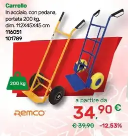 Bricoware Carrello Remco offerta