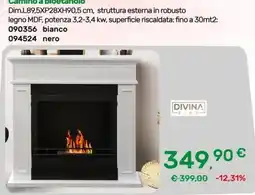 Bricoware Camino a bioetanolo Divina Fire offerta