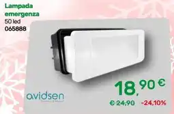 Bricoware Lampada emergenza avidsen offerta