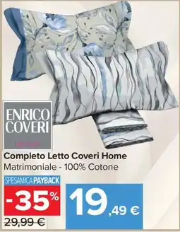 Carrefour Market Completo Letto Coveri Home offerta