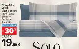 Carrefour Market Completo Letto Solo Soprani offerta
