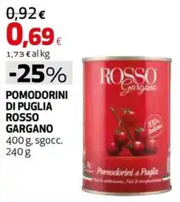 Coop Master Alleanza 3.0 Pomodorini di Puglia Rosso Gargano offerta