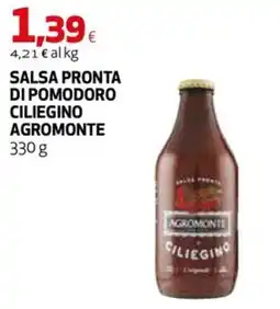Coop Master Alleanza 3.0 Salsa pronta di pomodoro ciliegino Agromonte offerta