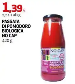 Coop Master Alleanza 3.0 Passata di pomodoro biologica no cap offerta