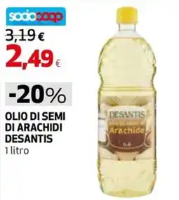 Coop Master Alleanza 3.0 Olio di semi di arachidi Desantis offerta