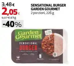 Coop Master Alleanza 3.0 Garden Gourmet Sensational Burger offerta