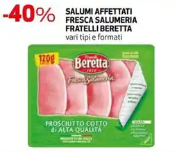 Coop Master Alleanza 3.0 Prosciutto cotto di alta qualità Beretta offerta