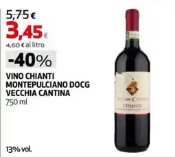 Coop Master Alleanza 3.0 Vino Chianti Montepulciano DOCG Vecchia Cantina offerta
