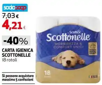 Carta igienica Scottonelle