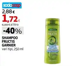 Coop Master Alleanza 3.0 Shampoo Fructis Garnier offerta