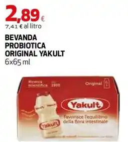 Coop Master Alleanza 3.0 Bevanda probiotica original yakult offerta