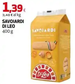 Coop Master Alleanza 3.0 Savoiardi di Leo offerta