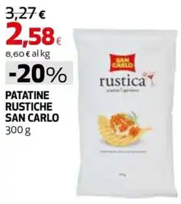 Coop Master Alleanza 3.0 Patatine rustiche San Carlo offerta