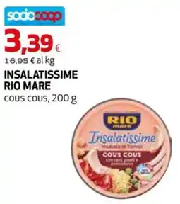 Coop Master Alleanza 3.0 Insalatissime Rio Mare offerta