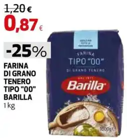 Coop Master Alleanza 3.0 Farina di grano tenero tipo "00" Barilla offerta